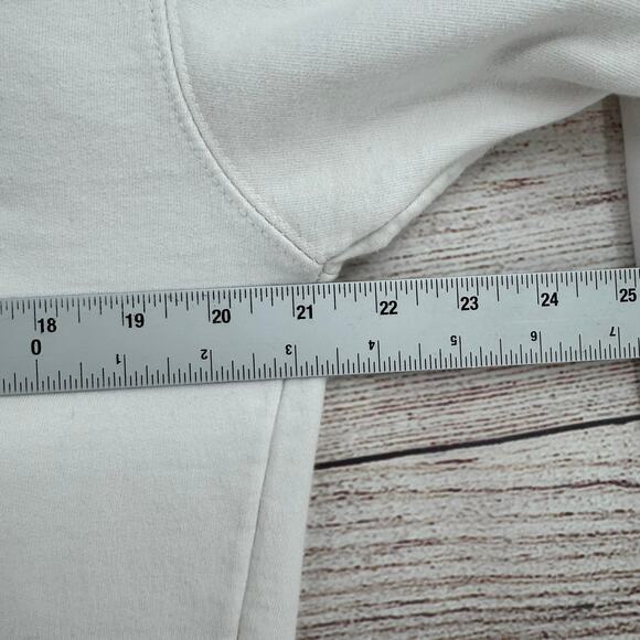 Gwen Stefani Checkerboard Print Hoodie Sweatshirt Adult Medium White Independent - Picture 8 of 9